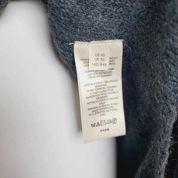 Free People Women's Black Round Neck Oversized Pullover Sweater Size XS - Picture 7 of 10